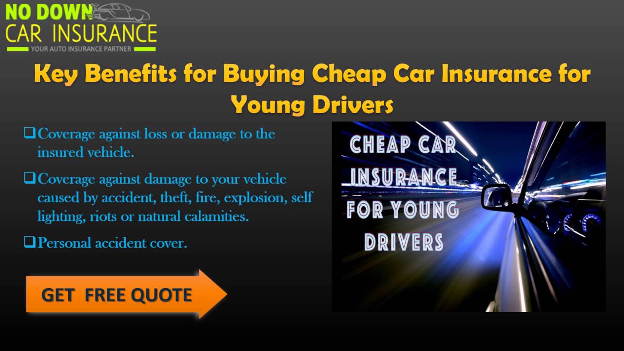 Drivers insurance cheap young car get Cheapest car insurance for young drivers
